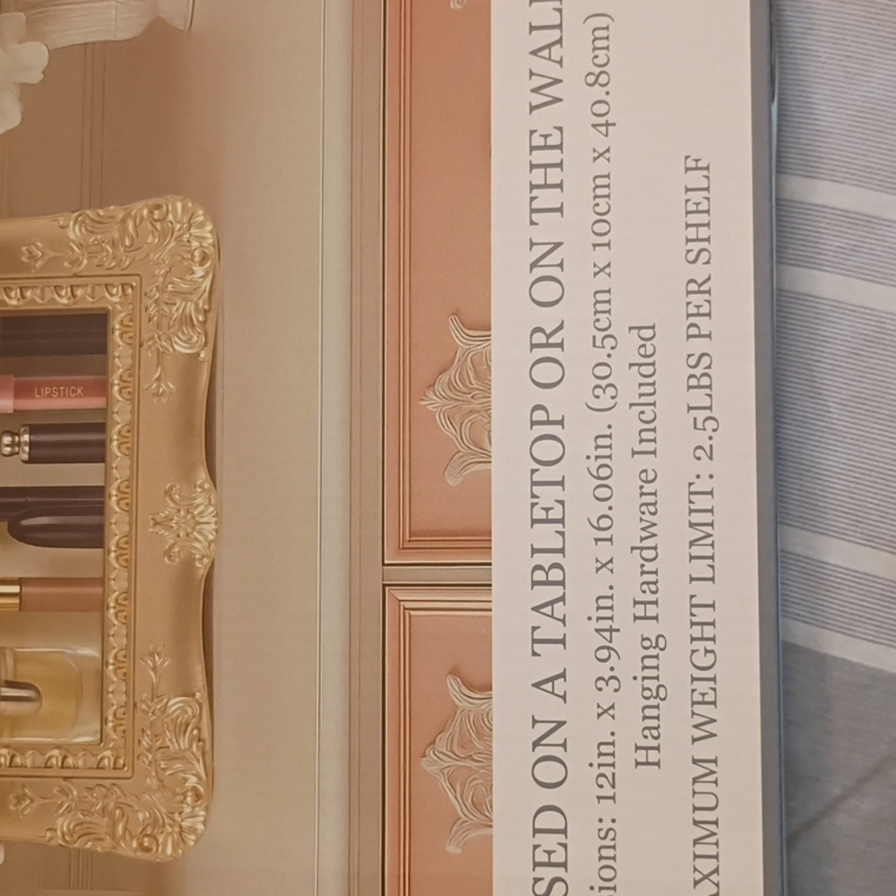 Viral Tictok Gold Display Shelf - Picture 4 of 4